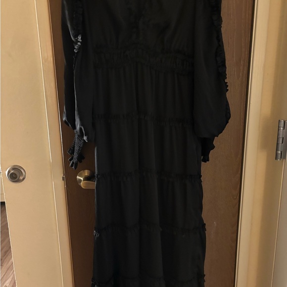 CeCe Black Maxi Dress - Picture 1 of 5